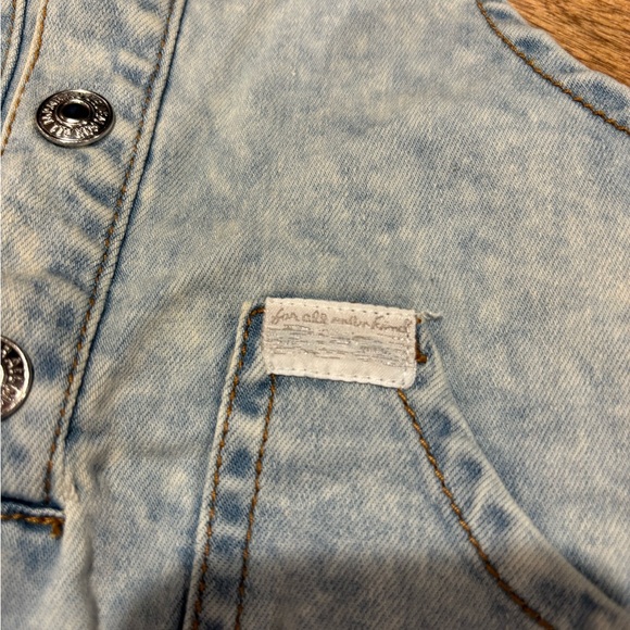 7 for all Mankind Acid Wash Overall 18 month - Picture 2 of 4